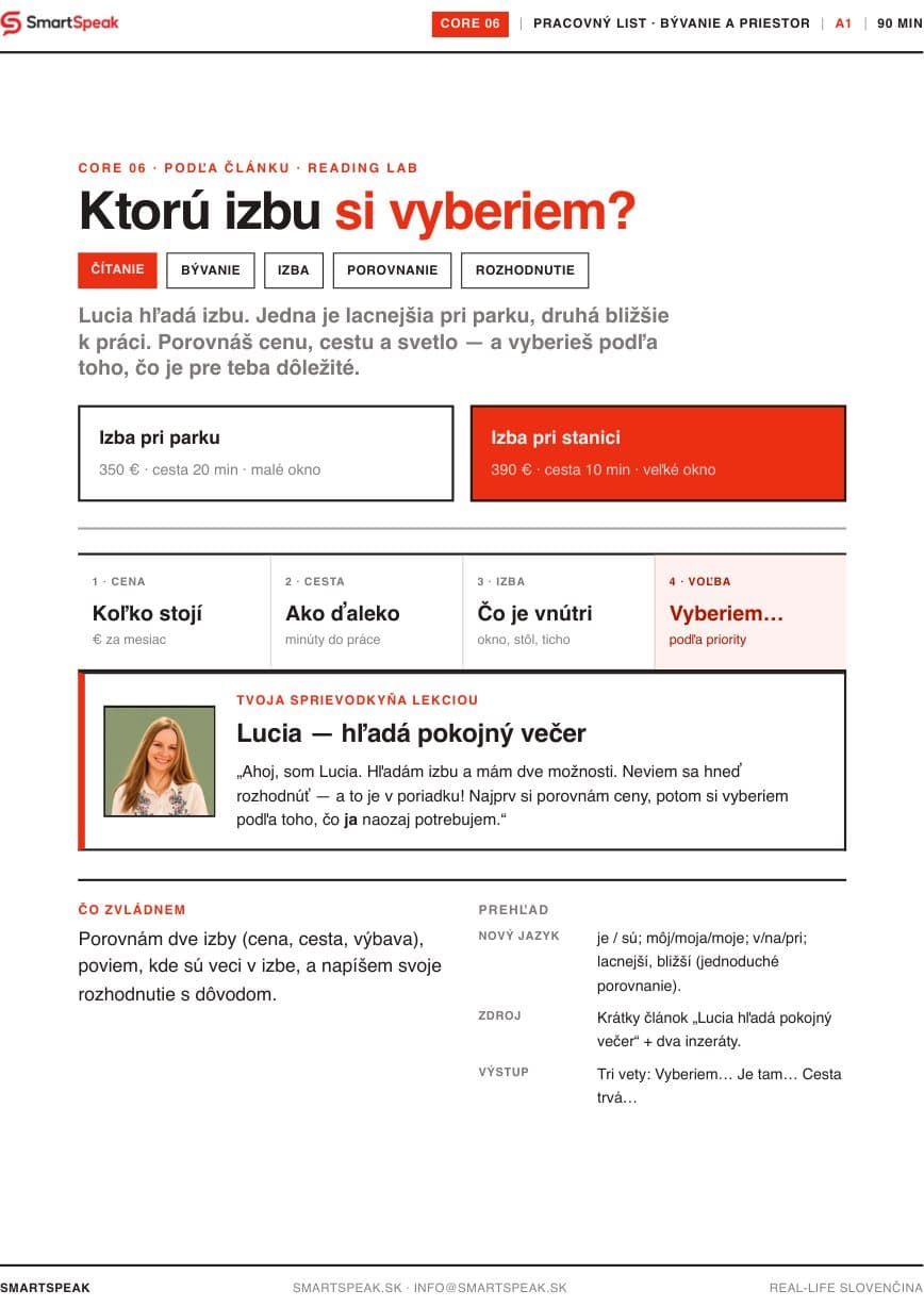 Titulný vizuál lekcie Ktorú izbu si vyberiem?
