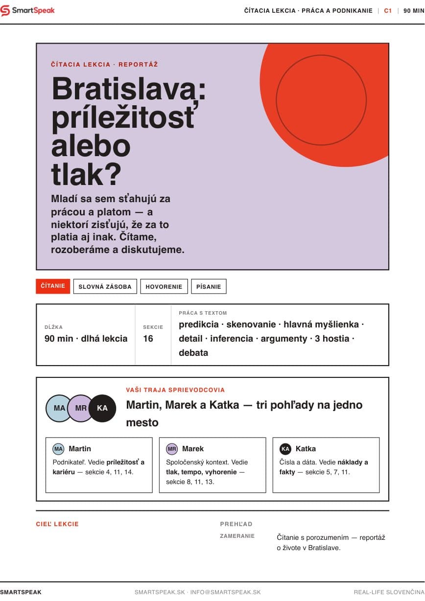 Titulný vizuál lekcie Bratislava- príležitosť alebo tlak?